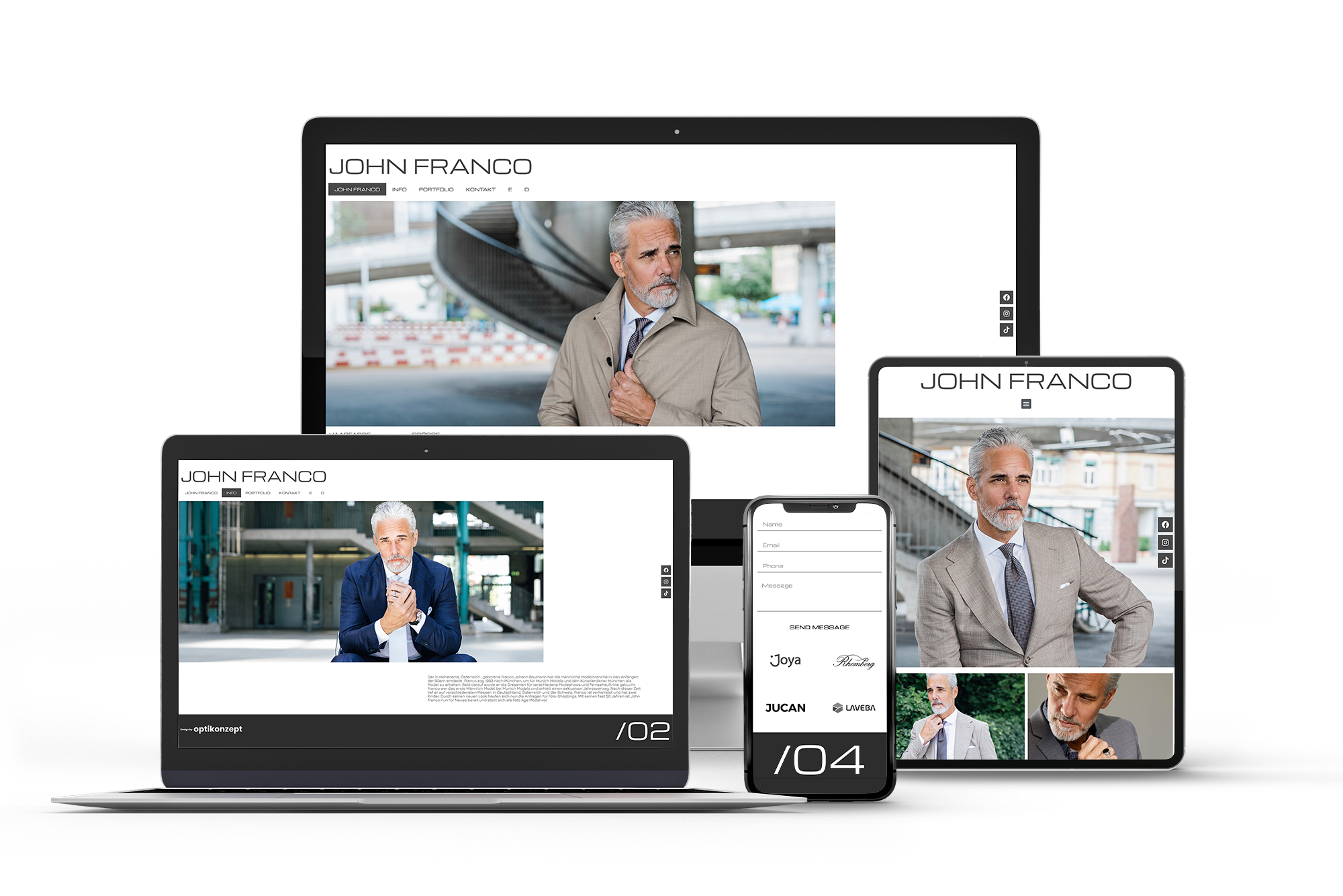 Der Fotograf Franco Baumann: Beispiel-Website für ein Online-Portfolio, aufgenommen in St. Gallen und Toggenburg.
